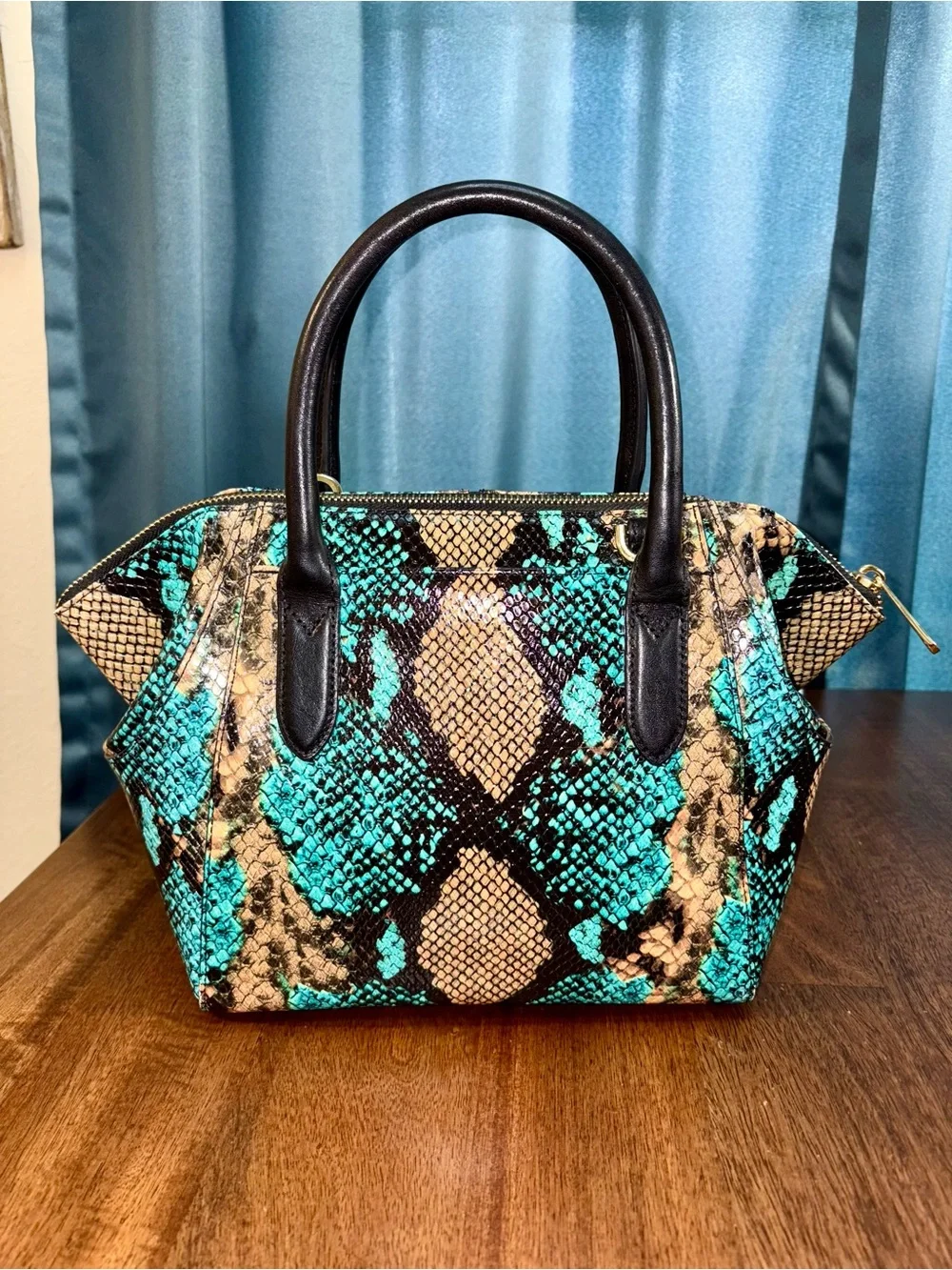 Brahmin GUC Mini Camila - Bird of Paradise Frontera - Suede Tassels - Wing Sides